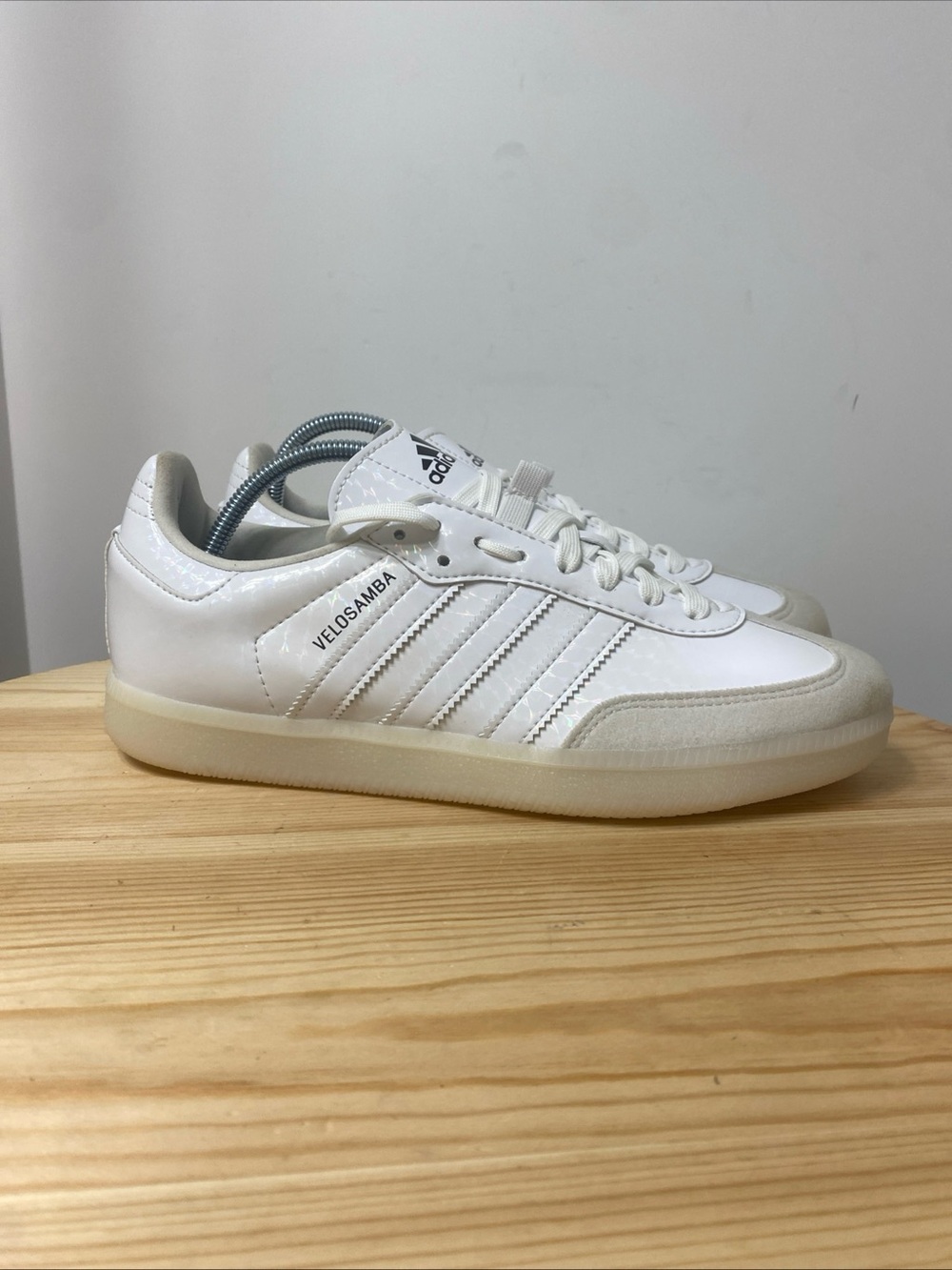 Adidas Velosamba Vegan Cloud White White Cylcing Shoes GX1672 Men’s Size 7